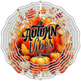 Autumn Vibes Novelty Metal Wind Spinner