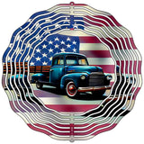 American Truck Novelty Metal Wind Spinner
