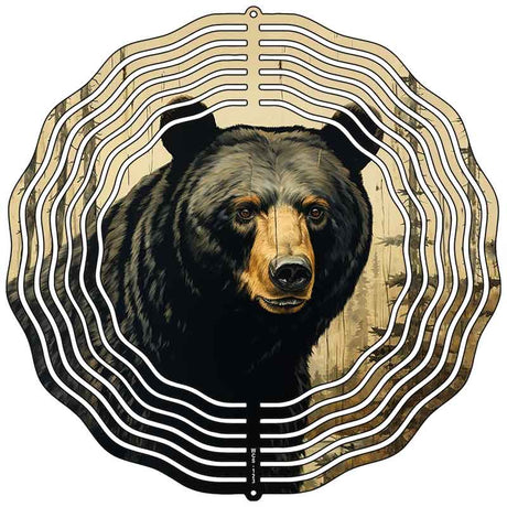 Bear Novelty Metal Wind Spinner