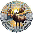 Moose Novelty Metal Wind Spinner