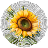Sunflower Novelty Metal Wind Spinner