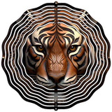Lion Statue Novelty Metal Wind Spinner