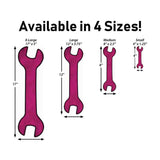 Wrench Sticker Decal Sizes