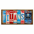Titans Cut License Plate Strip Wood Sign WS-117 8" x 14" Strip Sign (WS)