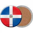Dominican Republic Country Novelty Circle Coaster Set of 4