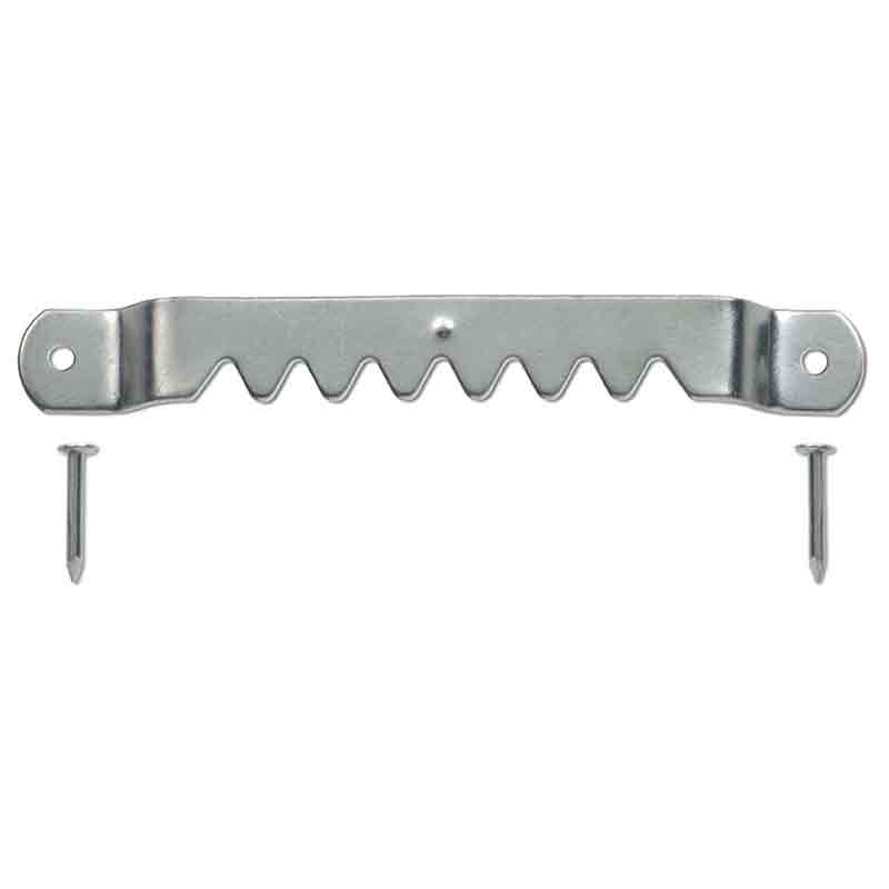 Metal Sawtooth Hangers with Nails 100 PCS