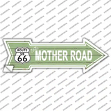 The Mother Road Novelty Arrow Sticker Decal