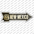 Vintage Route 66 New Mexico Novelty Arrow Sticker Decal