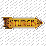 Sturgis Novelty Arrow Sticker Decal