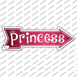 Princess Novelty Arrow Sticker Decal