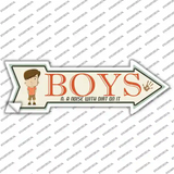 Boys Novelty Arrow Sticker Decal