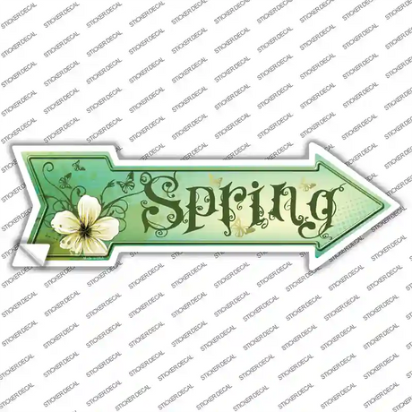 Spring Novelty Arrow Sticker Decal