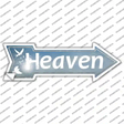 Heaven Novelty Arrow Sticker Decal