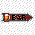 Bar Novelty Arrow Sticker Decal