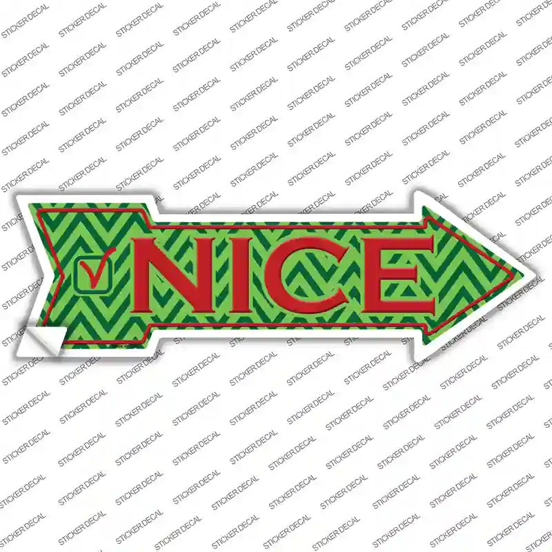 Nice Novelty Arrow Sticker Decal