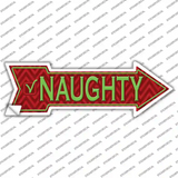 Naughty Novelty Arrow Sticker Decal