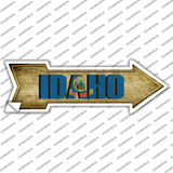 Idaho Novelty Arrow Sticker Decal