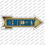 Kentucky Novelty Arrow Sticker Decal