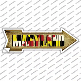 Maryland Novelty Arrow Sticker Decal