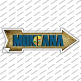 Montana Novelty Arrow Sticker Decal