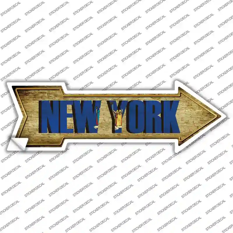 New York Novelty Arrow Sticker Decal