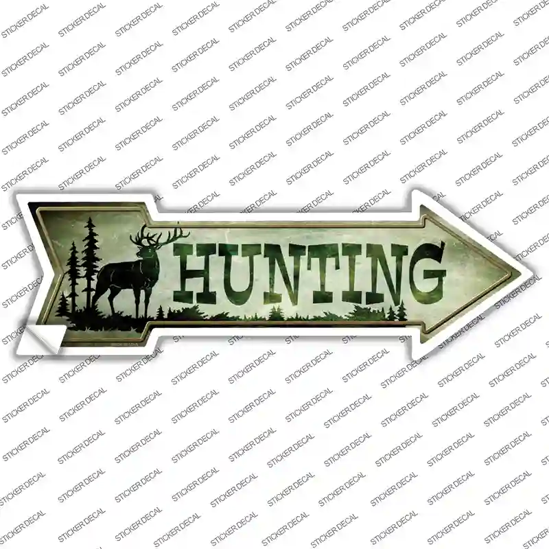 Hunting Novelty Arrow Sticker Decal