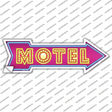 Motel Novelty Arrow Sticker Decal