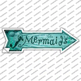 Mermaids Novelty Arrow Sticker Decal