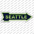 Seattle Novelty Arrow Sticker Decal
