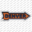 Denver Novelty Arrow Sticker Decal