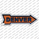 Denver Novelty Arrow Sticker Decal