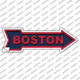 Boston Novelty Arrow Sticker Decal