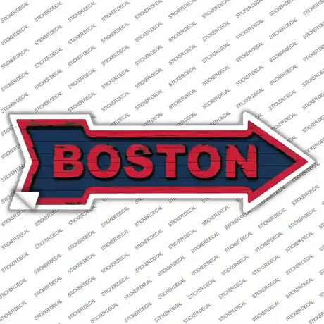 Boston Novelty Arrow Sticker Decal