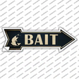 Bait Novelty Arrow Sticker Decal