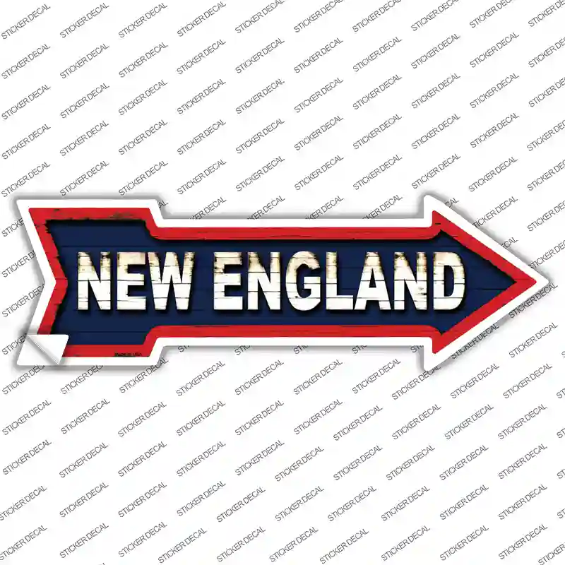 New England Novelty Arrow Sticker Decal