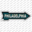 Philadelphia Novelty Arrow Sticker Decal