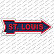St Louis Novelty Arrow Sticker Decal