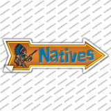 Natives Novelty Arrow Sticker Decal