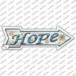 Hope Novelty Arrow Sticker Decal