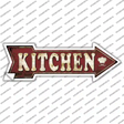 Kitchen Novelty Arrow Sticker Decal