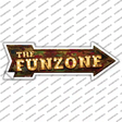 The Funzone Bulb Letters Novelty Arrow Sticker Decal