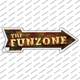 The Funzone Bulb Letters Novelty Arrow Sticker Decal