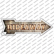 Hideaway Bulb Letters Novelty Arrow Sticker Decal