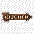 Kitchen Bulb Letters Novelty Arrow Sticker Decal