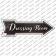 Dressing Room Corner Novelty Arrow Sticker Decal