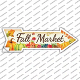 Fall Market Novelty Arrow Sticker Decal