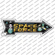US Space Force Novelty Arrow Sticker Decal