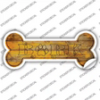 Bark Novelty Bone Sticker Decal Large