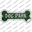 Dog Park Novelty Bone Sticker Decal Large