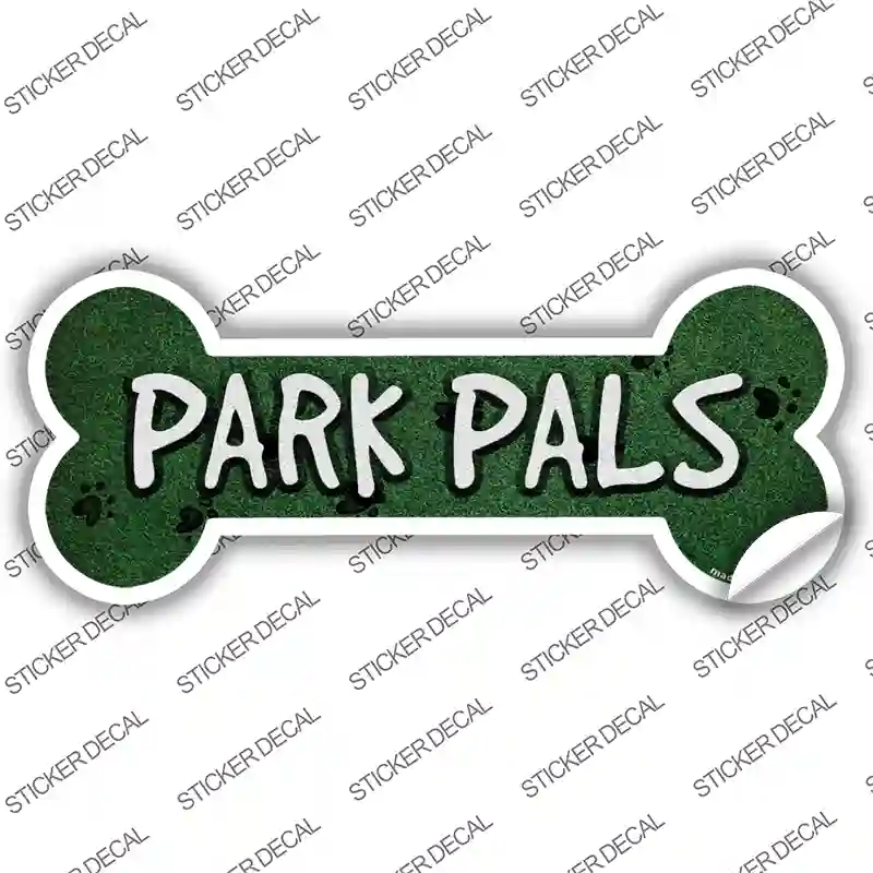 Park Pals Novelty Bone Sticker Decal Large